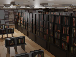Book Store 3D Model