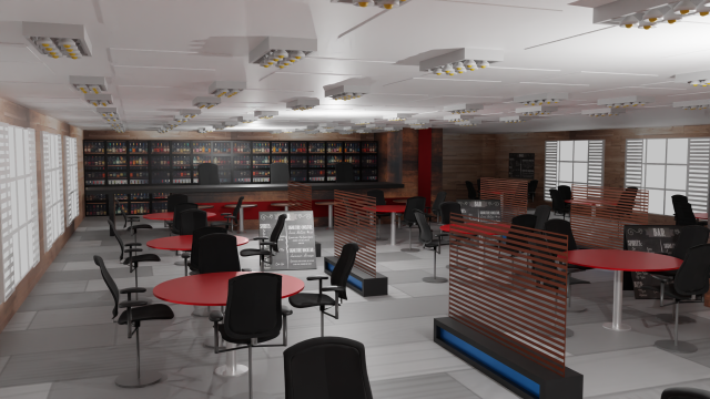 Bar Interior 3Dモデル .c4d .max .obj .3ds .fbx .stl .blend 