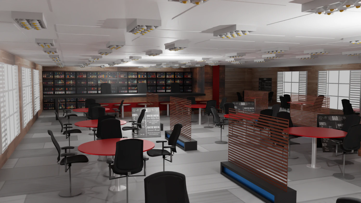 Interior do bar Modelo 3D .c4d .max .obj .3ds .fbx .stl .blend 