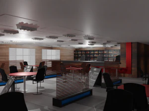Interior do bar Modelo 3D