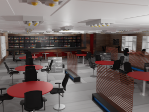 Bar Interior 3Dモデル