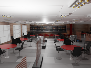 Bar Interior 3Dモデル