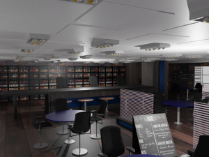 Bar Interior Modèle 3D