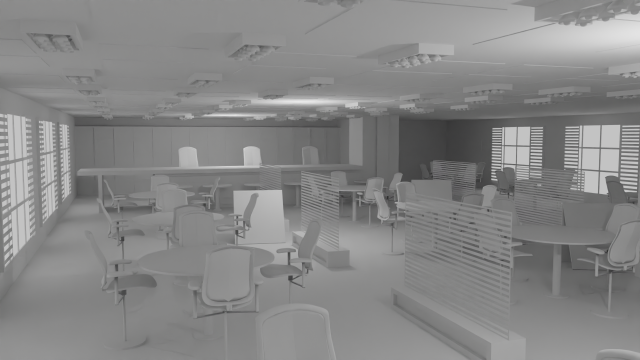 Bar Interior No Material 3D 模型 .c4d .max .obj .3ds .fbx .stl .blend 