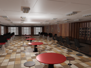 Tavern Interior 3D Model