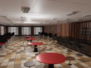 Wnętrze Tawerny Model 3D