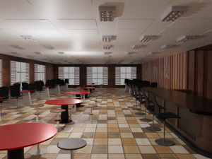 Tavern Interior 3D Model