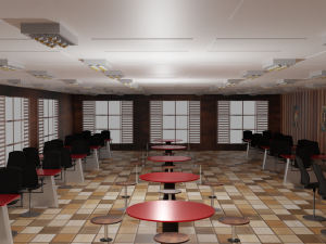 Tavern Interior 3D Model
