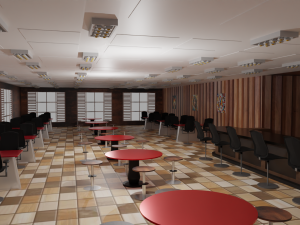 Tavern Interior 3D Model