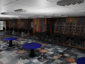 Tavern Interior 3D Model