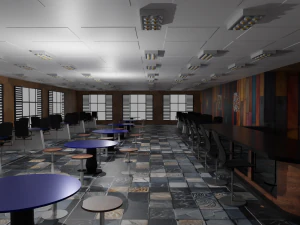 居酒屋の内装 3Dモデル