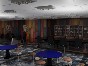Tavern Interior Modello 3D
