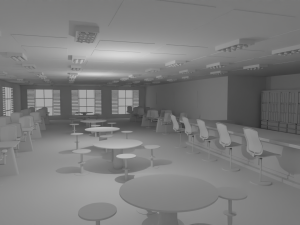 Tavern Interior No Material 3D मॉडल