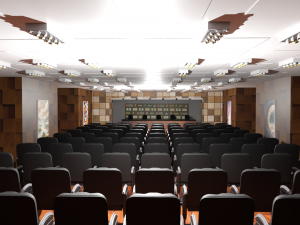 Conference Hall 3D Model