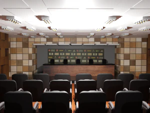 Conference Hall 3D Model