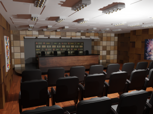 Conference Hall 3D Model