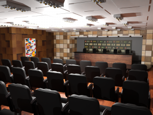 Conference Hall 3D Model