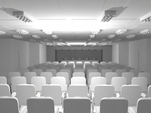 Conference Hall No Material 3Dモデル