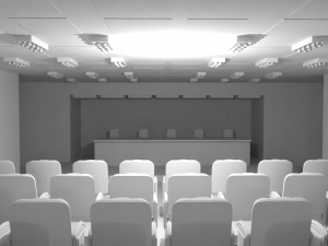 Conference Hall No Material 3Dモデル