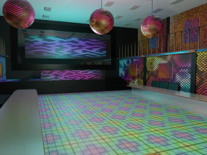 Nightclub Interior 3D Model