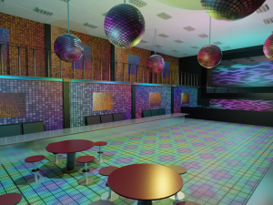 Nightclub Interior Modelo 3D