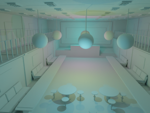 Nightclub Interior No Material Modèle 3D