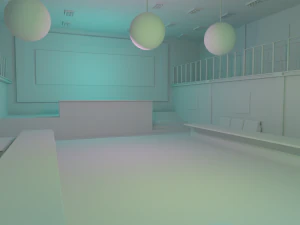 Nightclub Interior No Material 3D Model