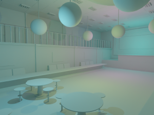 Nightclub Interior No Material Modelo 3D