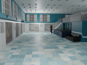 Hospital Interior Modello 3D