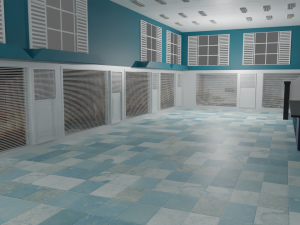 Hospital Interior Modello 3D