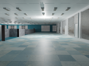 Hospital Interior Modello 3D