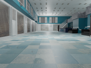 Hospital Interior Modello 3D