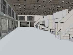 Hospital Interior Modello 3D