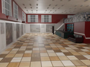 Hospital Interior 3D Model