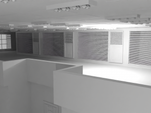 Hospital Interior No Material Modello 3D