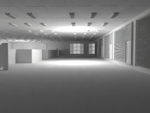 Hospital Interior No Material Modello 3D
