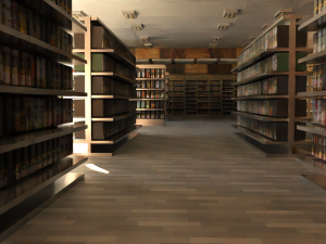Supermarket interior 3D 모델