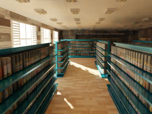 Supermarket interior 3D Модель