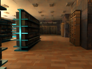 Supermarket interior 3D Модель
