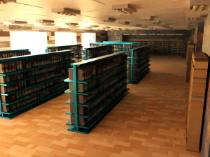 Supermarket interior 3D Model