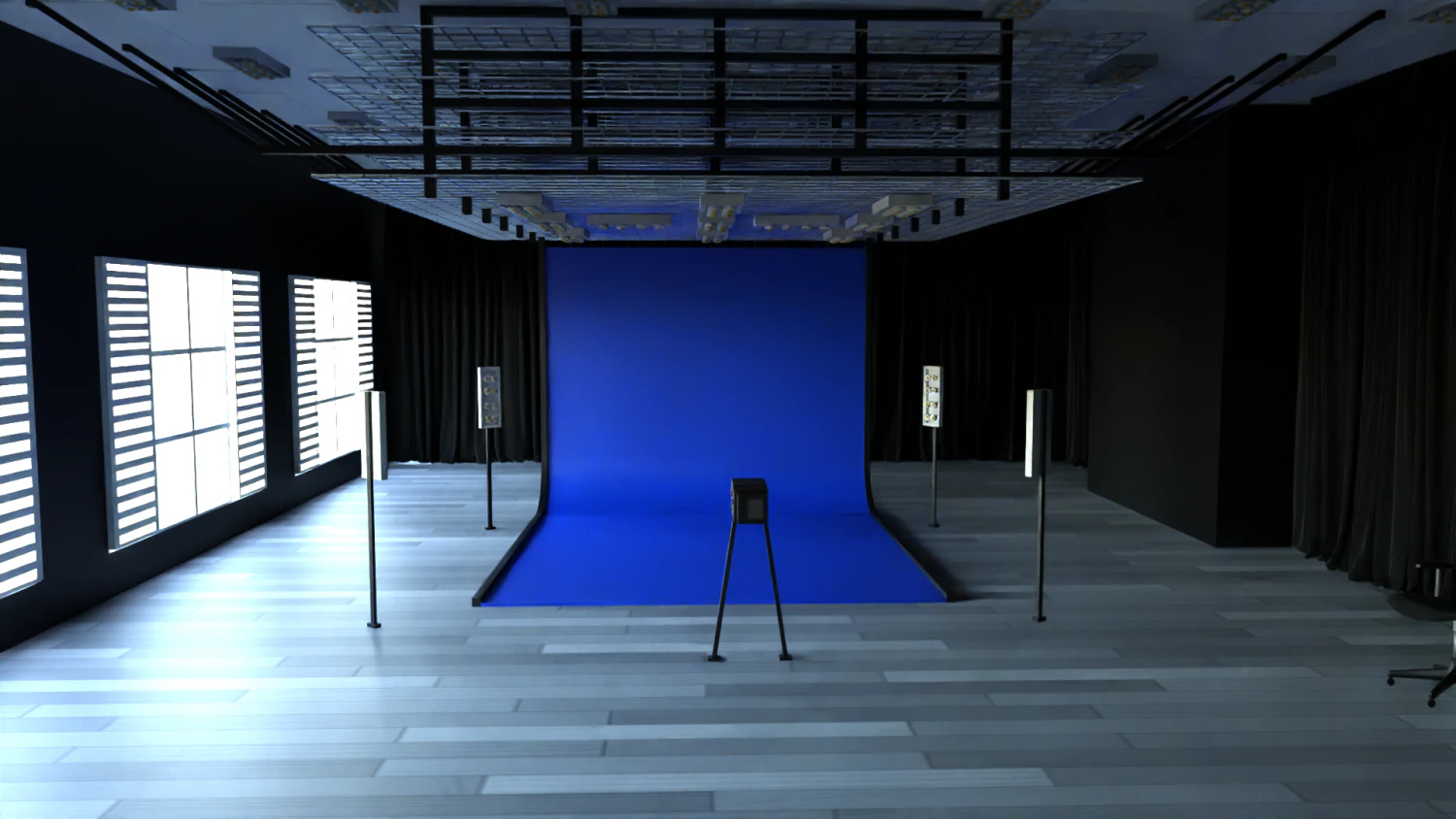 Professional Studio 3D Model .c4d .max .obj .3ds .fbx .stl .blend 