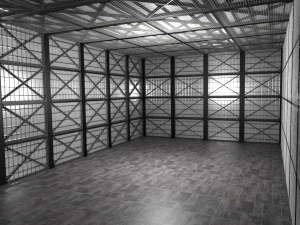 Hangar Interior 3D Model
