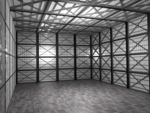 Hangar Interior 3Dモデル