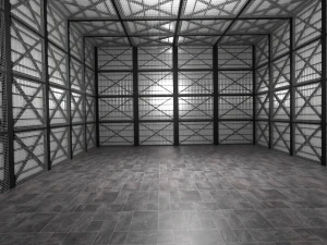 Hangar Interior 3D Model