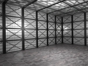 Hangar Interior 3D Model