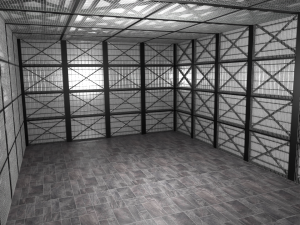 Hangar Interior 3Dモデル