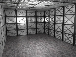 Hangar Interior 3D Model