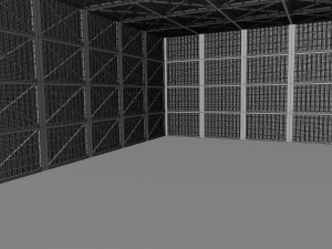 Hangar Interior 3Dモデル