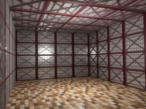 Hangar Interior 3D Model