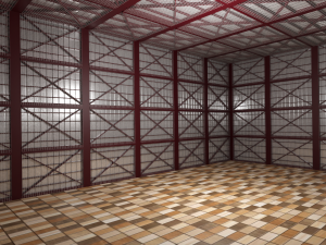 Hangar Interior 3D Model